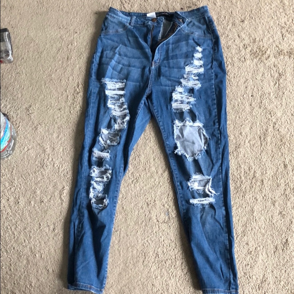 Plus size fashion nova Jeans